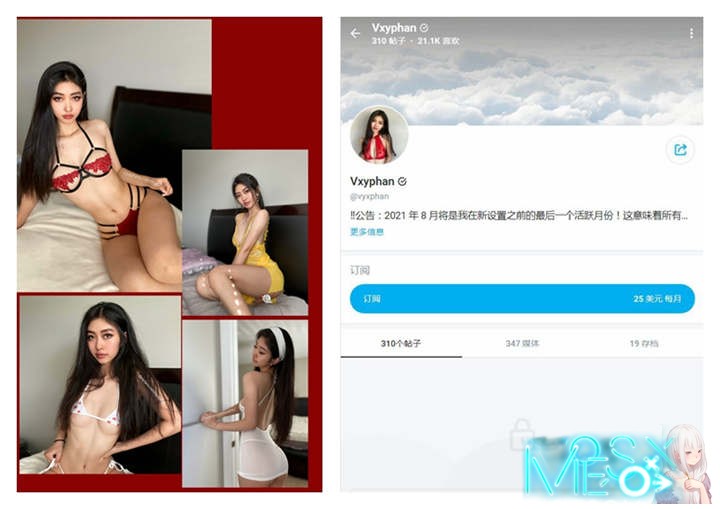 OnlyFans上Asian自购分享[83P/44V/275MB]