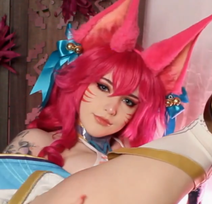 [Cosplay]Enafox – Ahri Fills All Her Lanes（阿狸的cos）[百度云/秒传/K盘/1.37G]